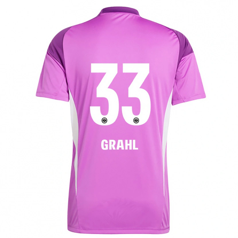 Danxen Damen Jens Grahl #33 Trikot Flieder Weiß Torwarttrikot 2025/26