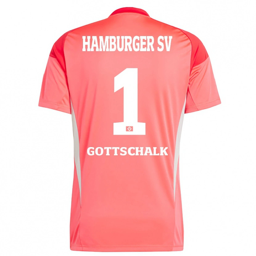 Danxen Damen Juri Gottschalk #1 Trikot Rot Orange Torwarttrikot 2025/26
