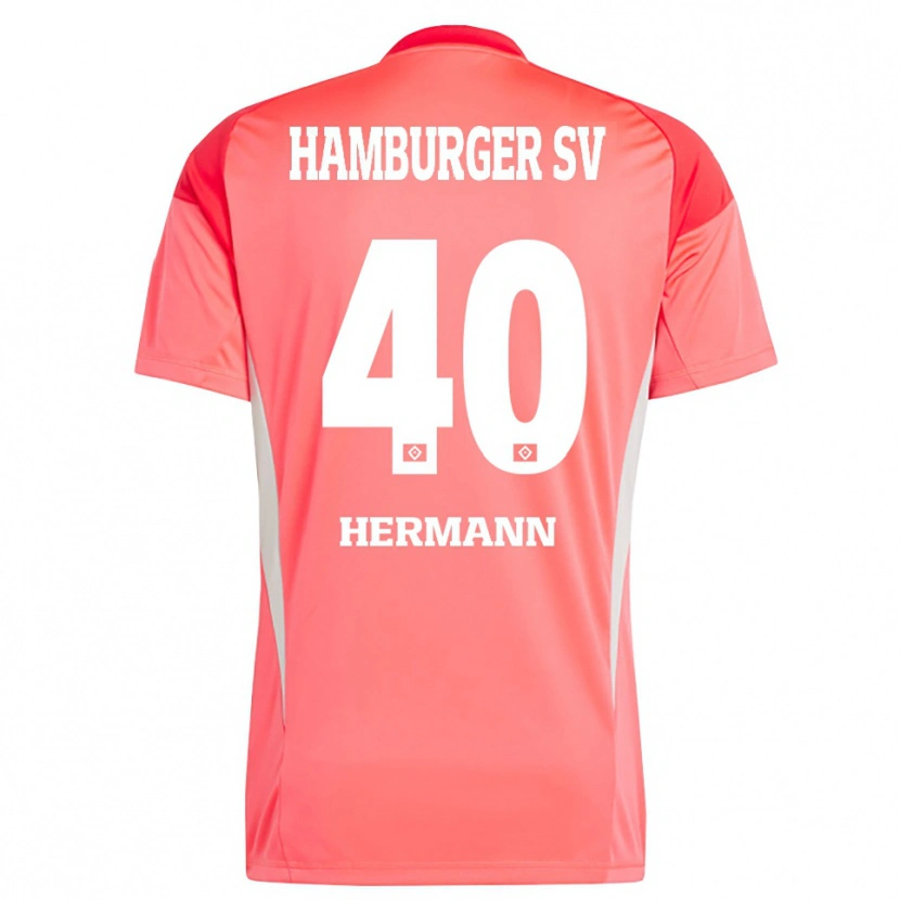 Danxen Damen Hannes Hermann #40 Trikot Rot Orange Torwarttrikot 2025/26