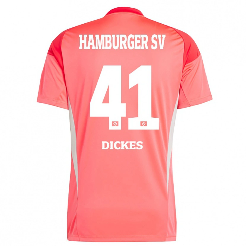 Danxen Damen Fernando Dickes #41 Trikot Rot Orange Torwarttrikot 2025/26