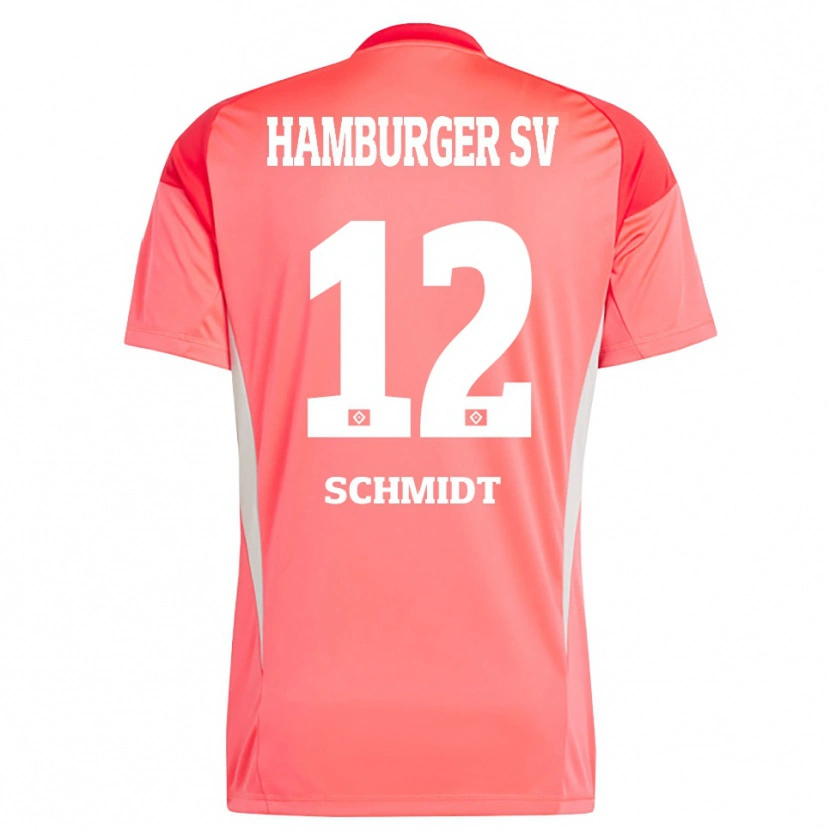 Danxen Damen Bennet Schmidt #12 Trikot Rot Orange Torwarttrikot 2025/26