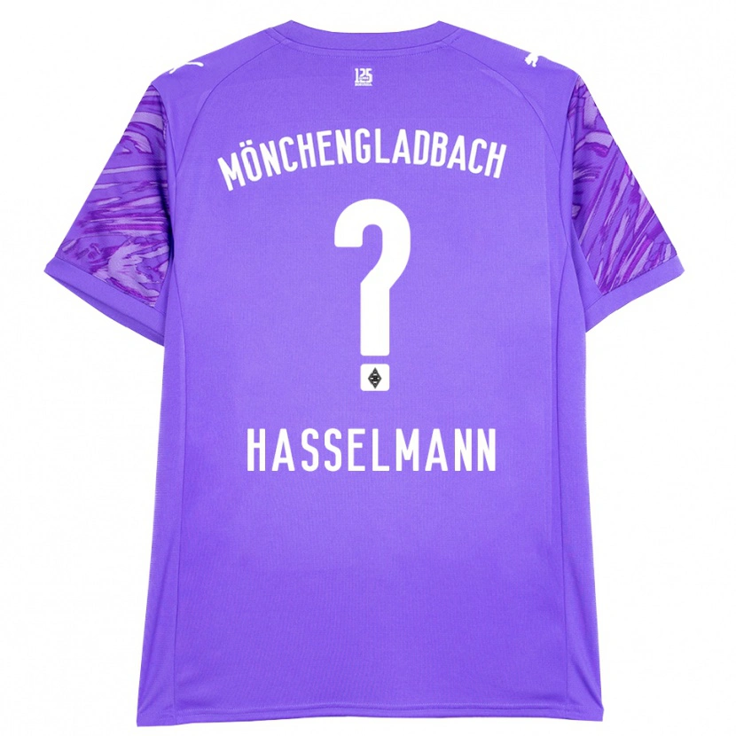 Danxen Damen Nina Hasselmann #0 Trikot Flieder Weiß Torwarttrikot 2025/26