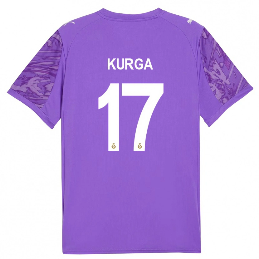 Danxen Damen Handan Kurğa #17 Trikot Lila Weiß Torwarttrikot 2025/26
