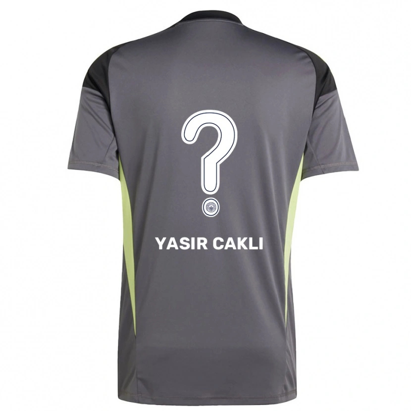 Danxen Damen Ali Yasir Caklı #0 Trikot Dunkelgrau Schwarz Torwarttrikot 2025/26