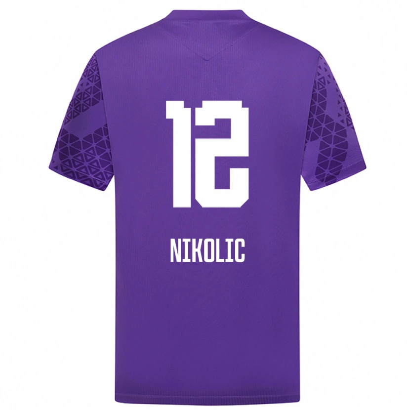 Danxen Damen Uros Nikolic #12 Trikot Indigo Weiß Torwarttrikot 2025/26