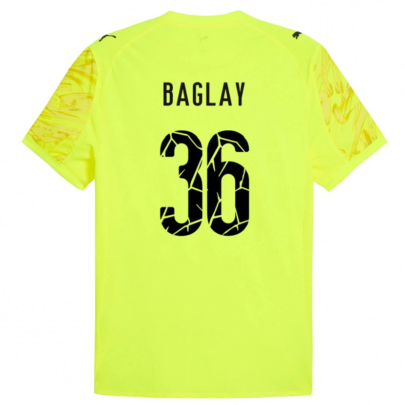 Danxen Damen Rostyslav Baglay #36 Trikot Grün Gelb Torwarttrikot 2025/26