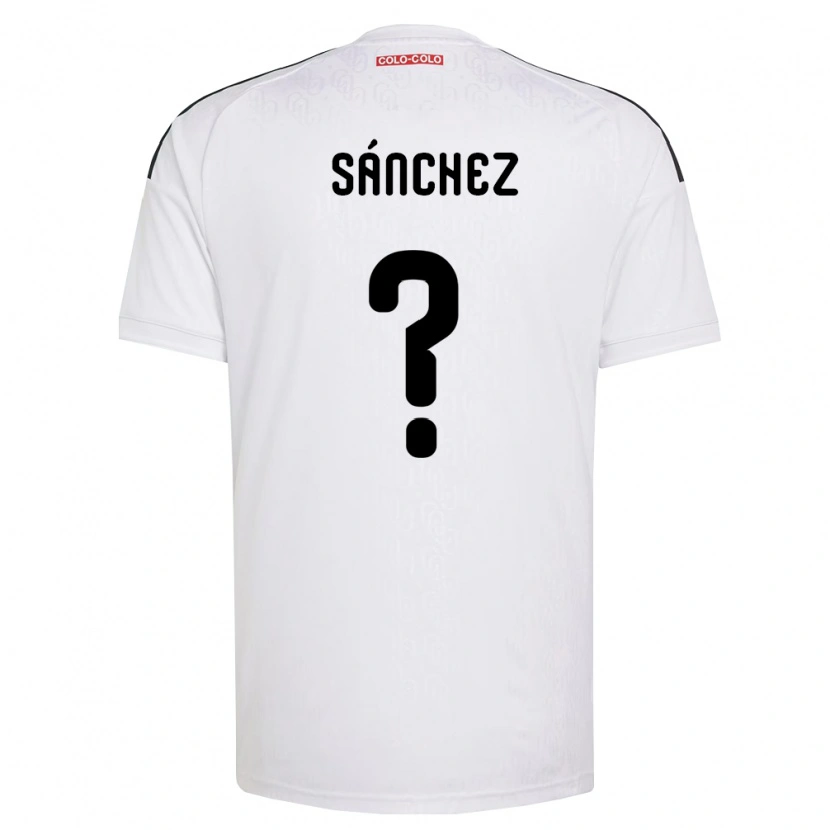 Danxen Kinder Bastian Sánchez #0 Weiß Schwarz Heimtrikot Trikot 2026/27 T-Shirt