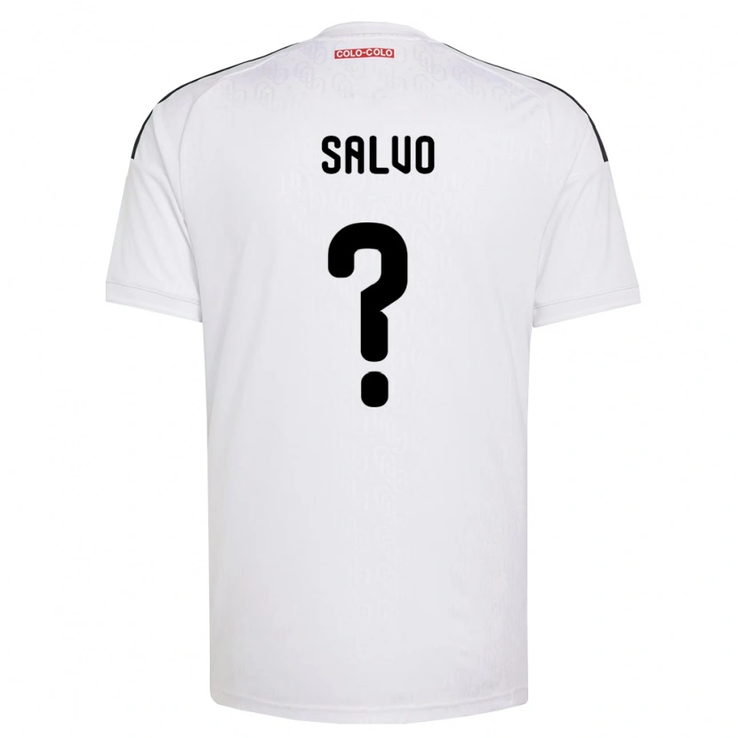 Danxen Kinder Claudio Salvo #0 Weiß Schwarz Heimtrikot Trikot 2026/27 T-Shirt