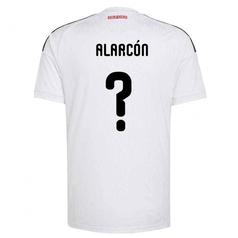 Danxen Kinder Danilo Alarcón #0 Weiß Schwarz Heimtrikot Trikot 2026/27 T-Shirt