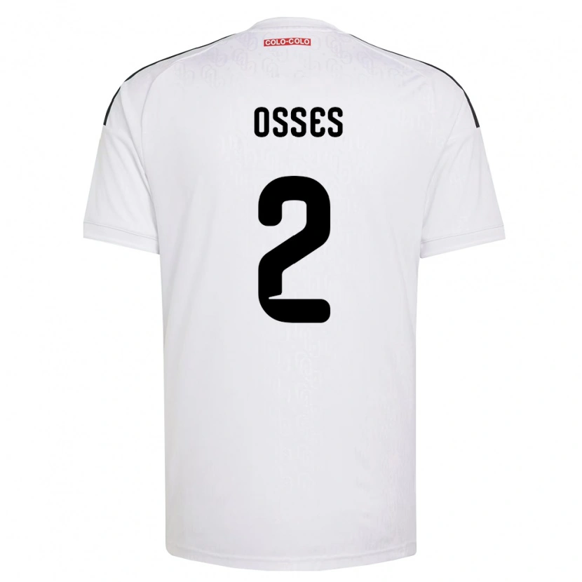 Danxen Kinder Martina Osses #2 Weiß Schwarz Heimtrikot Trikot 2026/27 T-Shirt