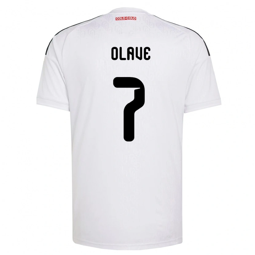 Danxen Kinder Isidora Olave #7 Weiß Schwarz Heimtrikot Trikot 2026/27 T-Shirt