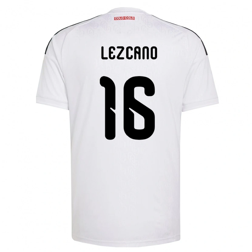 Danxen Kinder Darío Lezcano #16 Weiß Schwarz Heimtrikot Trikot 2026/27 T-Shirt