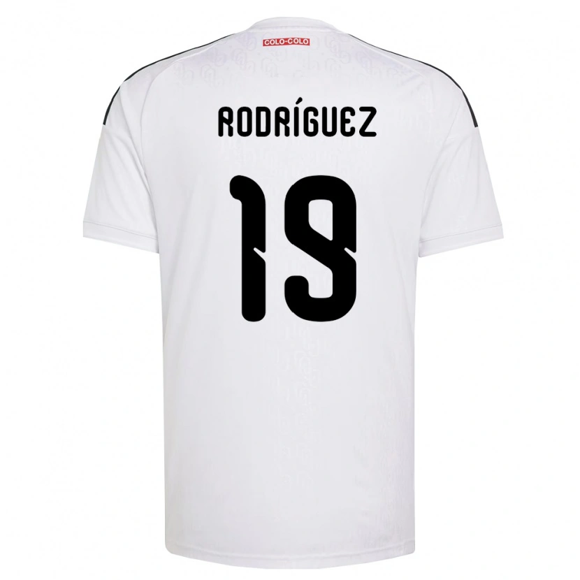 Danxen Kinder Salomón Rodríguez #19 Weiß Schwarz Heimtrikot Trikot 2026/27 T-Shirt