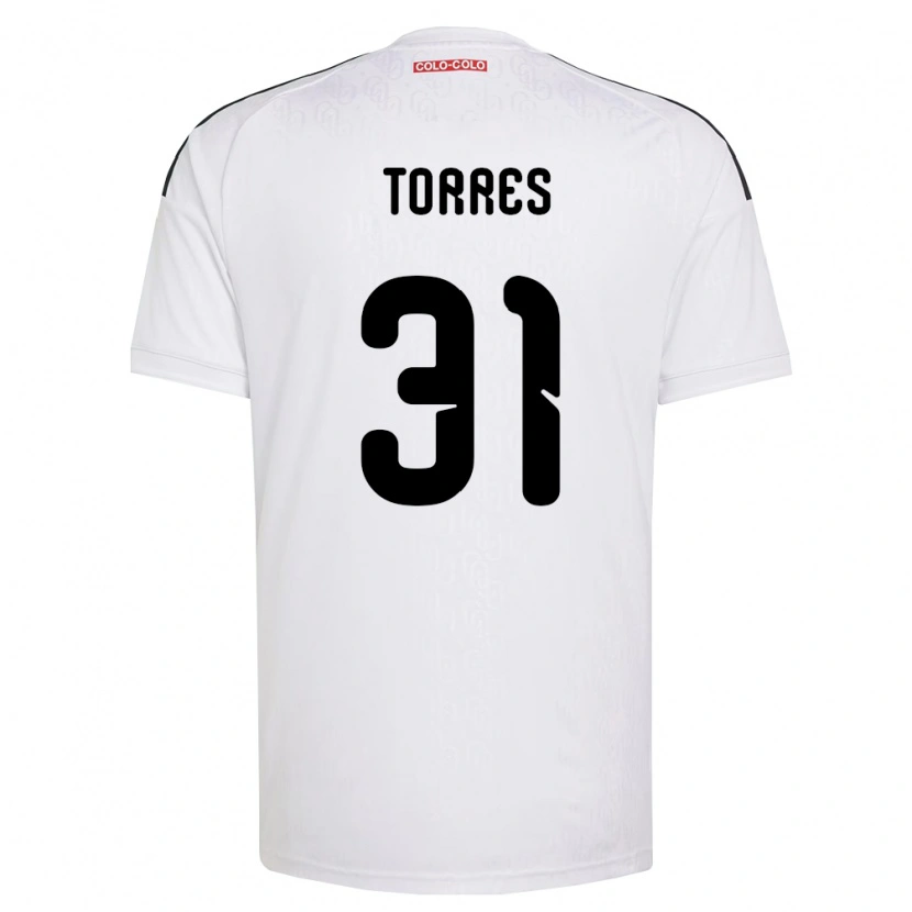 Danxen Kinder Bruno Torres #31 Weiß Schwarz Heimtrikot Trikot 2026/27 T-Shirt