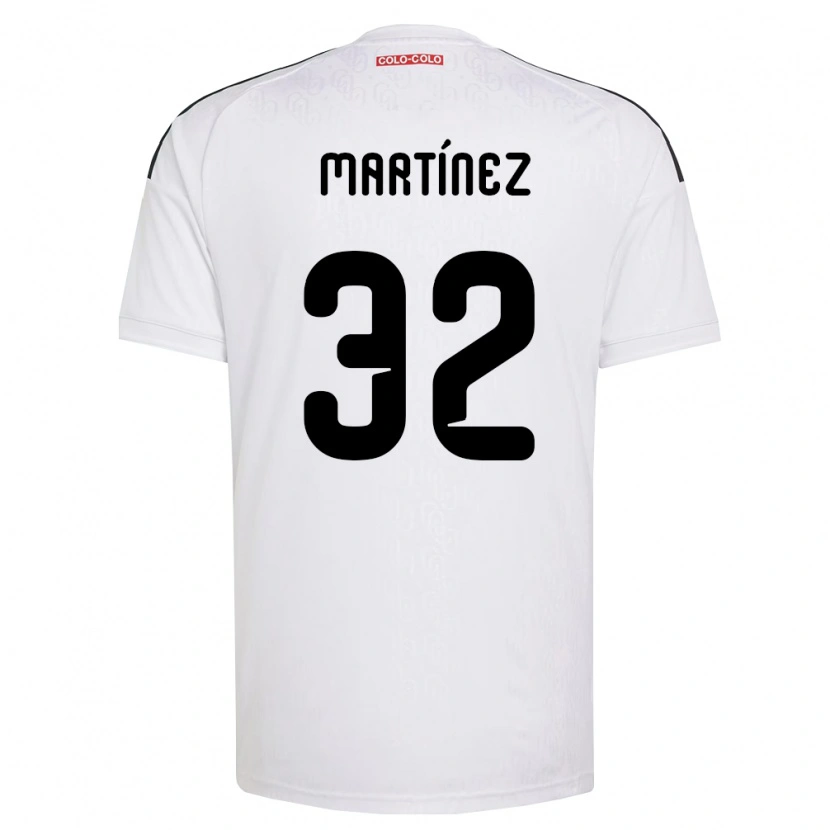 Danxen Kinder Vicente Martínez #32 Weiß Schwarz Heimtrikot Trikot 2026/27 T-Shirt