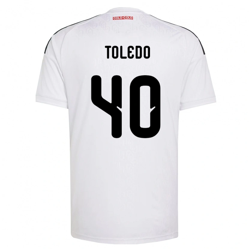 Danxen Kinder Miguel Toledo #40 Weiß Schwarz Heimtrikot Trikot 2026/27 T-Shirt