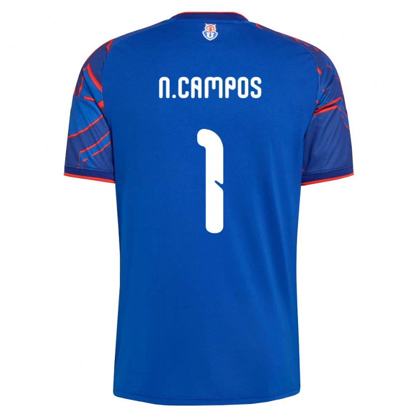 Danxen Kinder Natalia Campos #1 Königsblau Rot Heimtrikot Trikot 2026/27 T-Shirt