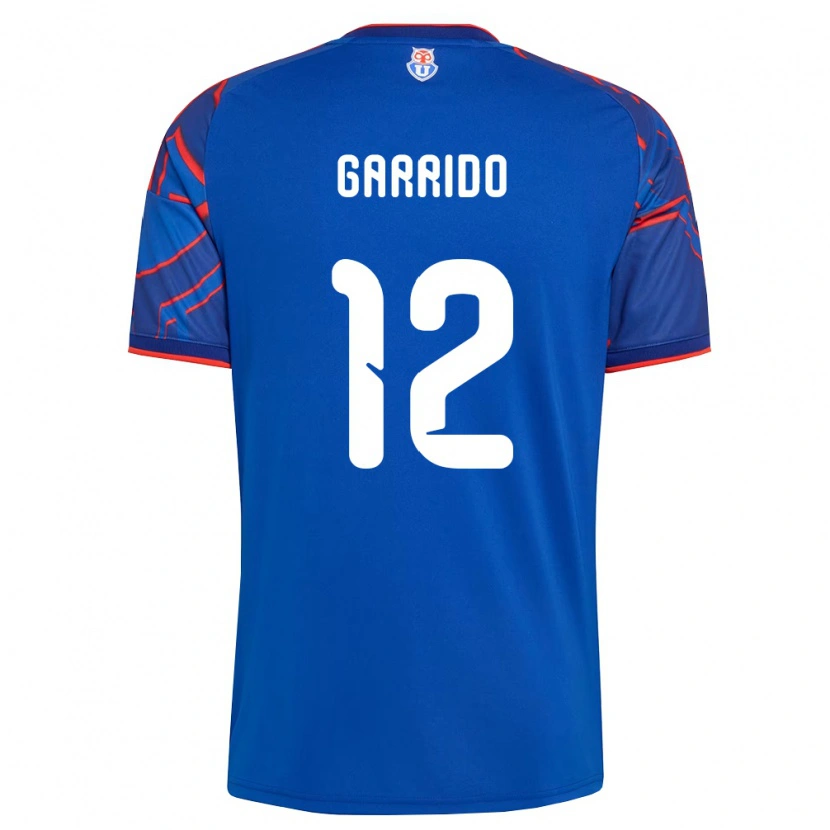 Danxen Kinder Pedro Garrido #12 Königsblau Rot Heimtrikot Trikot 2026/27 T-Shirt