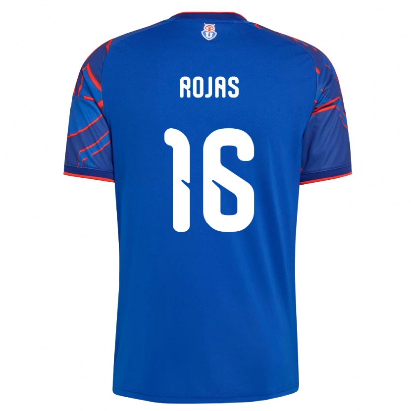 Danxen Kinder Elías Rojas #16 Königsblau Rot Heimtrikot Trikot 2026/27 T-Shirt