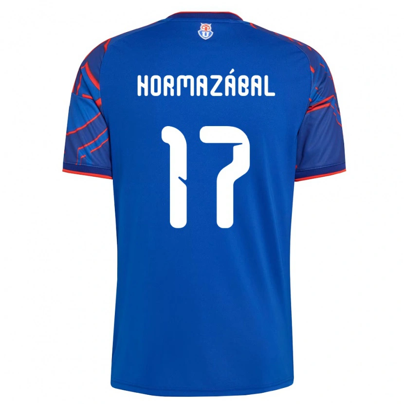 Danxen Kinder Fabián Hormazábal #17 Königsblau Rot Heimtrikot Trikot 2026/27 T-Shirt