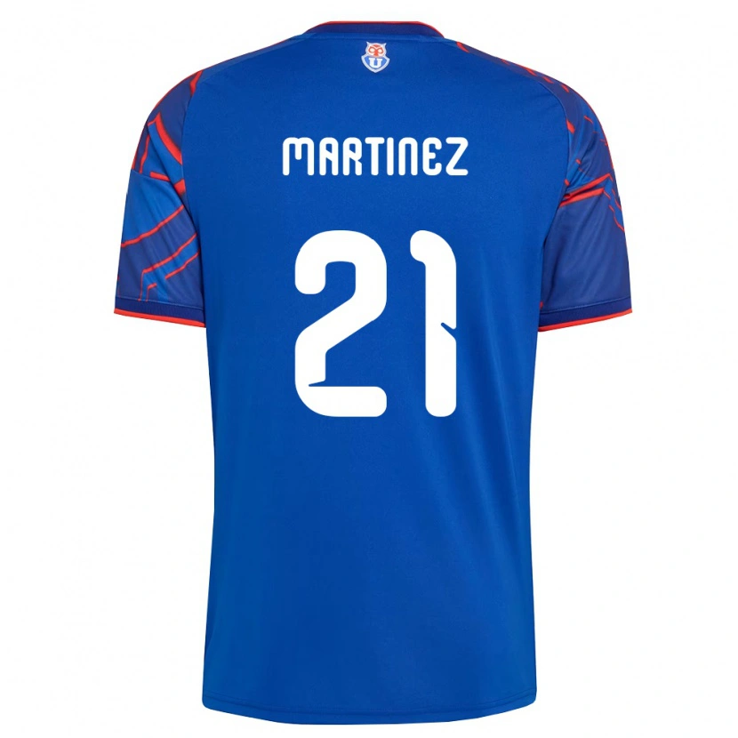 Danxen Kinder Maria Martínez #21 Königsblau Rot Heimtrikot Trikot 2026/27 T-Shirt
