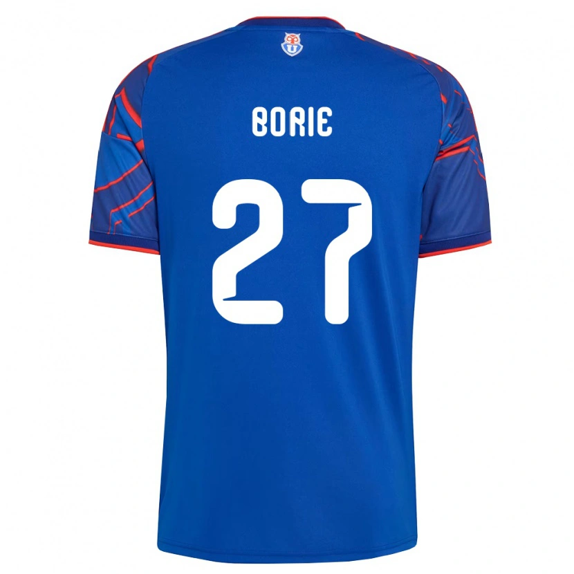 Danxen Kinder Emilie Borie #27 Königsblau Rot Heimtrikot Trikot 2026/27 T-Shirt