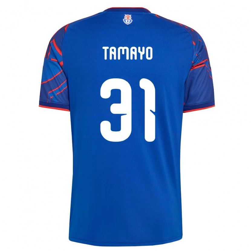 Danxen Kinder Bianneider Tamayo #31 Königsblau Rot Heimtrikot Trikot 2026/27 T-Shirt