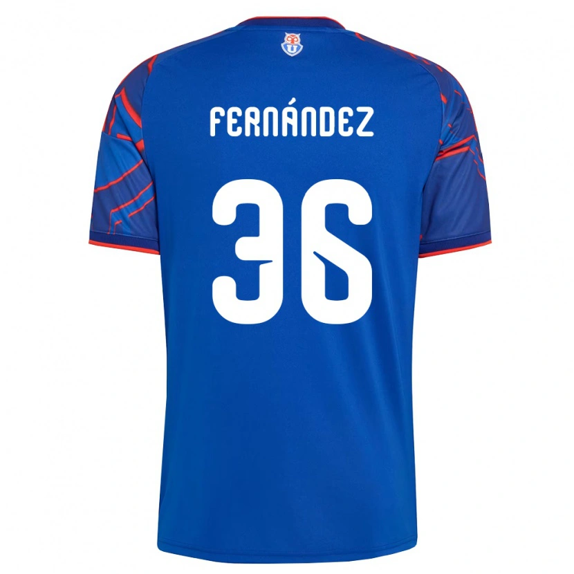 Danxen Kinder Franco Fernández #36 Königsblau Rot Heimtrikot Trikot 2026/27 T-Shirt