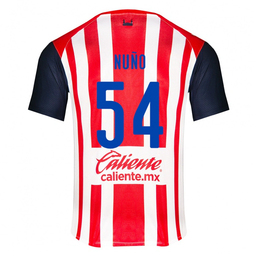 Danxen Kinder Raúl Nuño #54 Rot Schwarz Weiß Heimtrikot Trikot 2026/27 T-Shirt