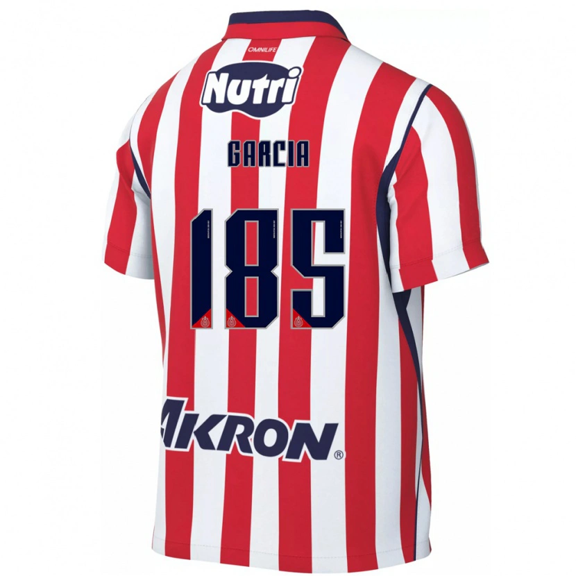 Danxen Kinder Kevin Garcia #185 Rot Weiß Heimtrikot Trikot 2026/27 T-Shirt