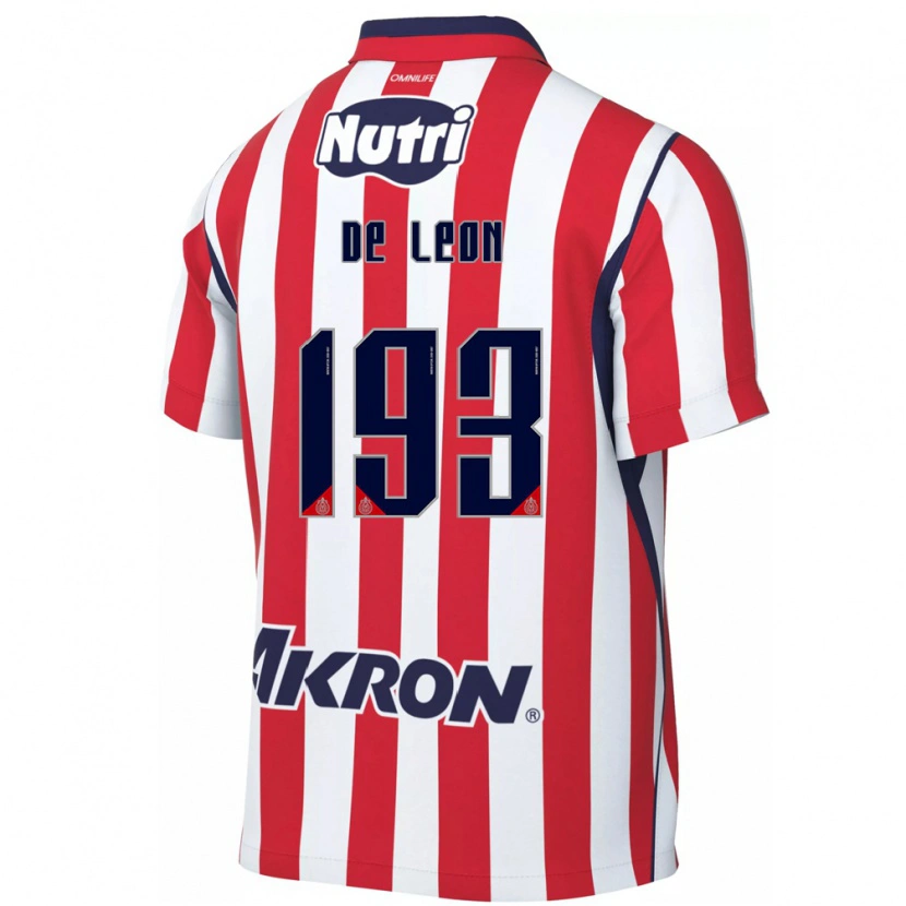 Danxen Kinder Jared De León #193 Rot Weiß Heimtrikot Trikot 2026/27 T-Shirt