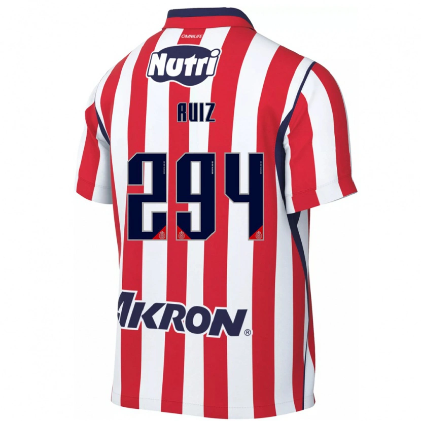 Danxen Kinder Dilan Ruiz #294 Rot Weiß Heimtrikot Trikot 2026/27 T-Shirt