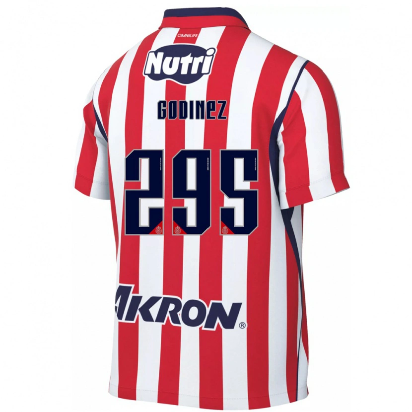 Danxen Kinder André Godinez #295 Rot Weiß Heimtrikot Trikot 2026/27 T-Shirt