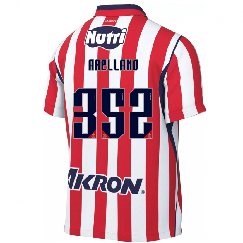 Danxen Kinder Santiago Arellano #352 Rot Weiß Heimtrikot Trikot 2026/27 T-Shirt