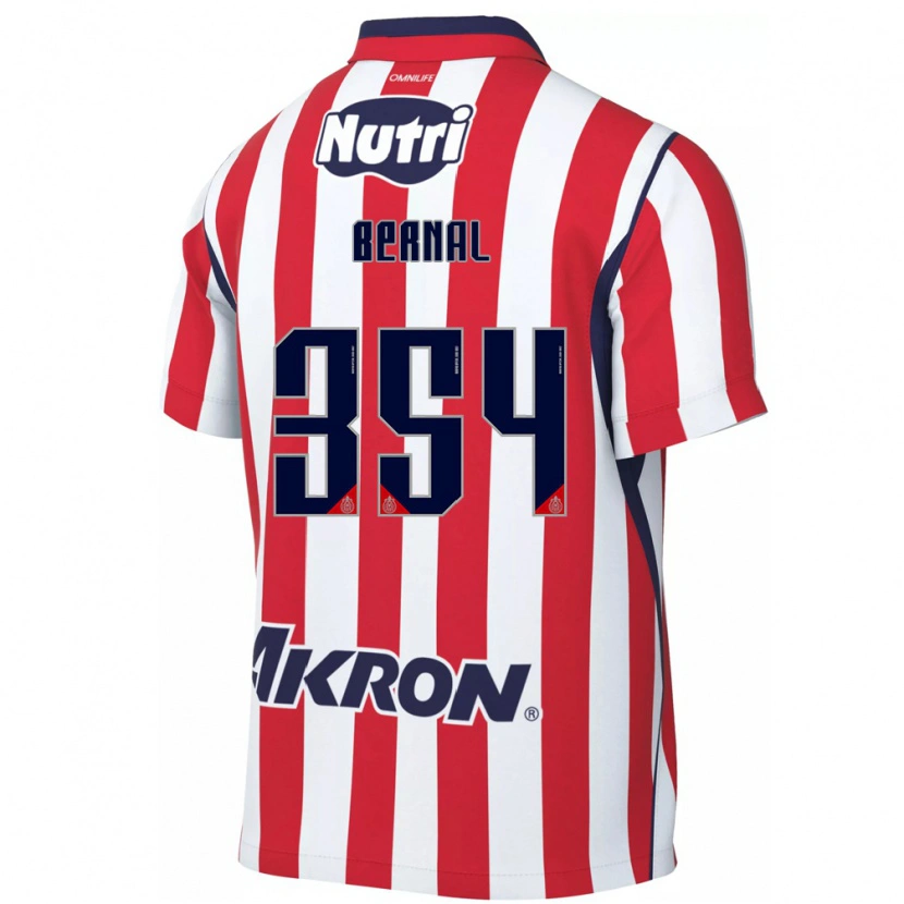 Danxen Kinder Carlos Bernal #354 Rot Weiß Heimtrikot Trikot 2026/27 T-Shirt