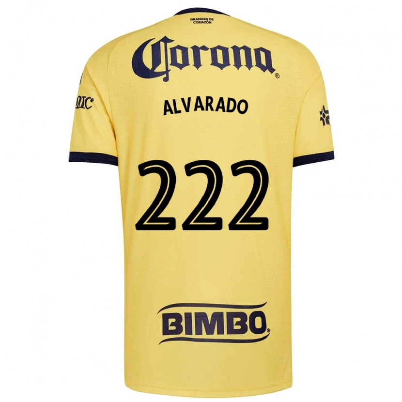 Danxen Kinder Daniel Alvarado #222 Gelb Rot Schwarz Heimtrikot Trikot 2026/27 T-Shirt