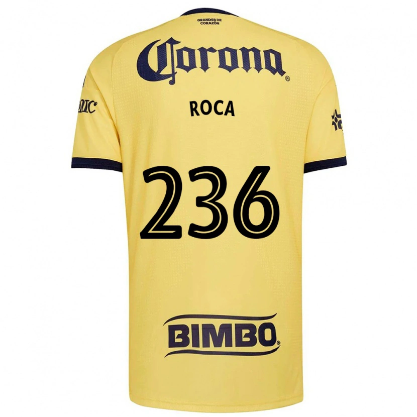 Danxen Kinder Juan Roca #236 Gelb Rot Schwarz Heimtrikot Trikot 2026/27 T-Shirt
