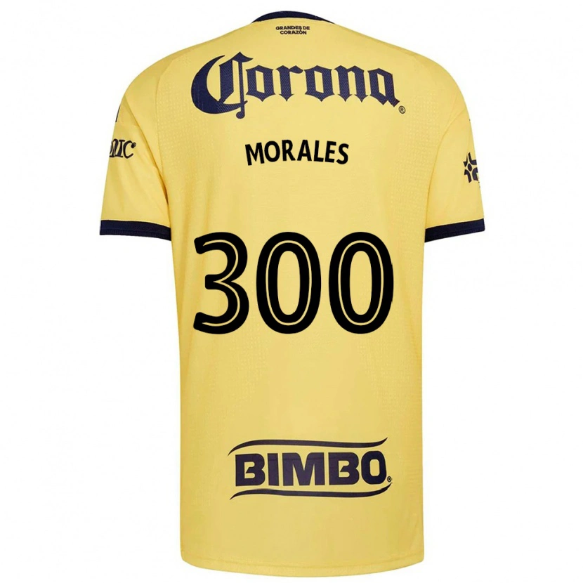 Danxen Kinder Jareth Morales #300 Gelb Rot Schwarz Heimtrikot Trikot 2026/27 T-Shirt