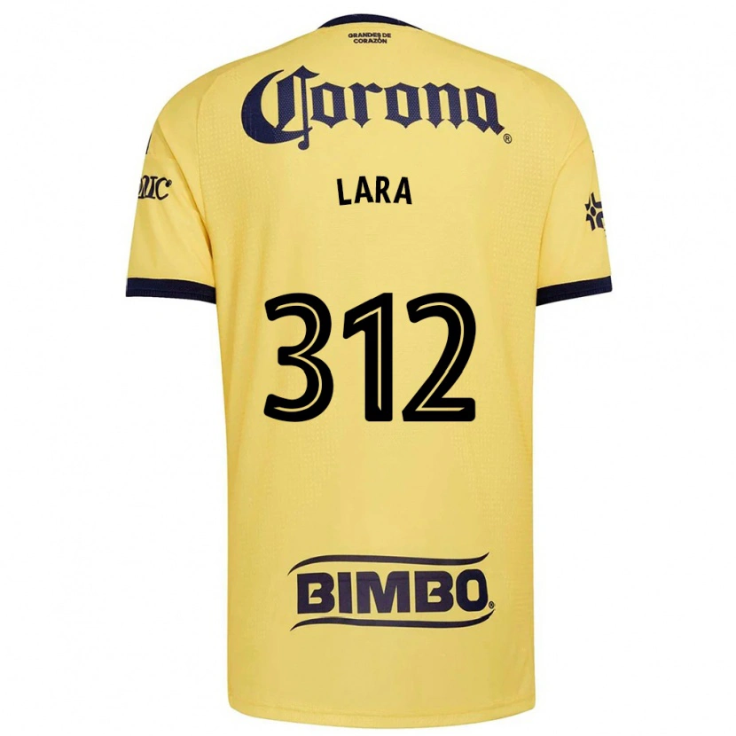 Danxen Kinder Diego Lara #312 Gelb Rot Schwarz Heimtrikot Trikot 2026/27 T-Shirt