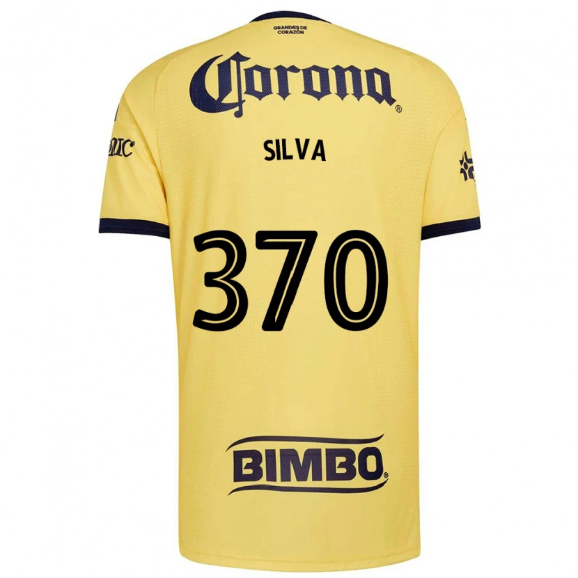 Danxen Kinder Sebastián Silva #370 Gelb Rot Schwarz Heimtrikot Trikot 2026/27 T-Shirt