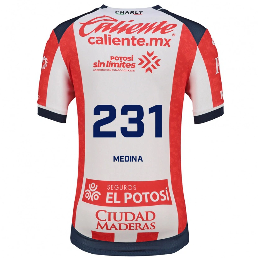 Danxen Kinder Gabriel Medina #231 Rot Weiß Schwarz Heimtrikot Trikot 2026/27 T-Shirt