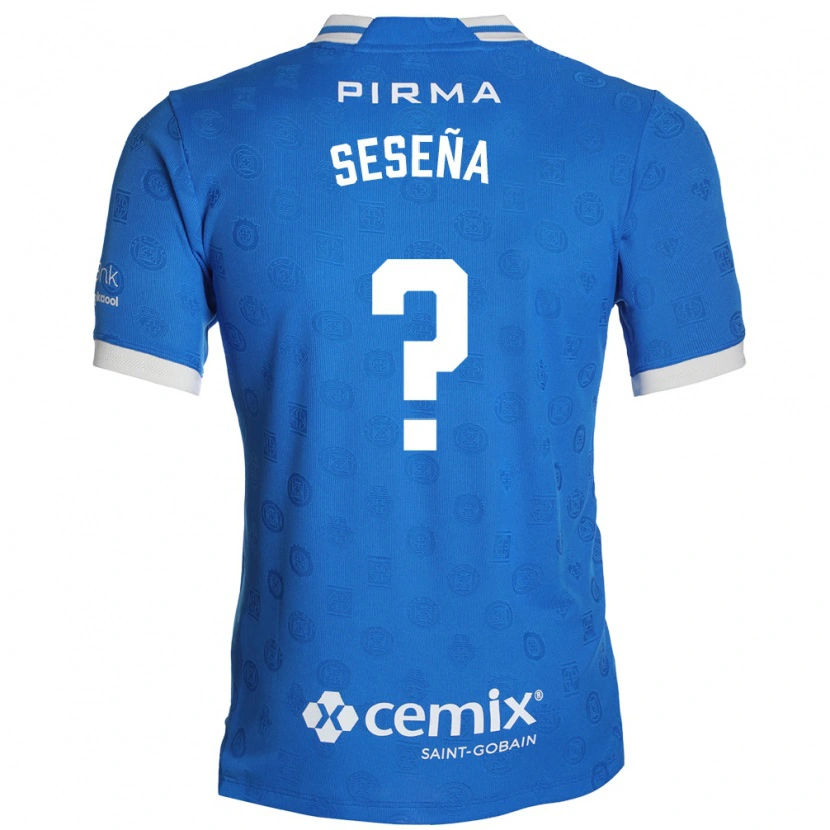 Danxen Kinder Miguel Seseña #0 Blau Weiß Rot Heimtrikot Trikot 2026/27 T-Shirt