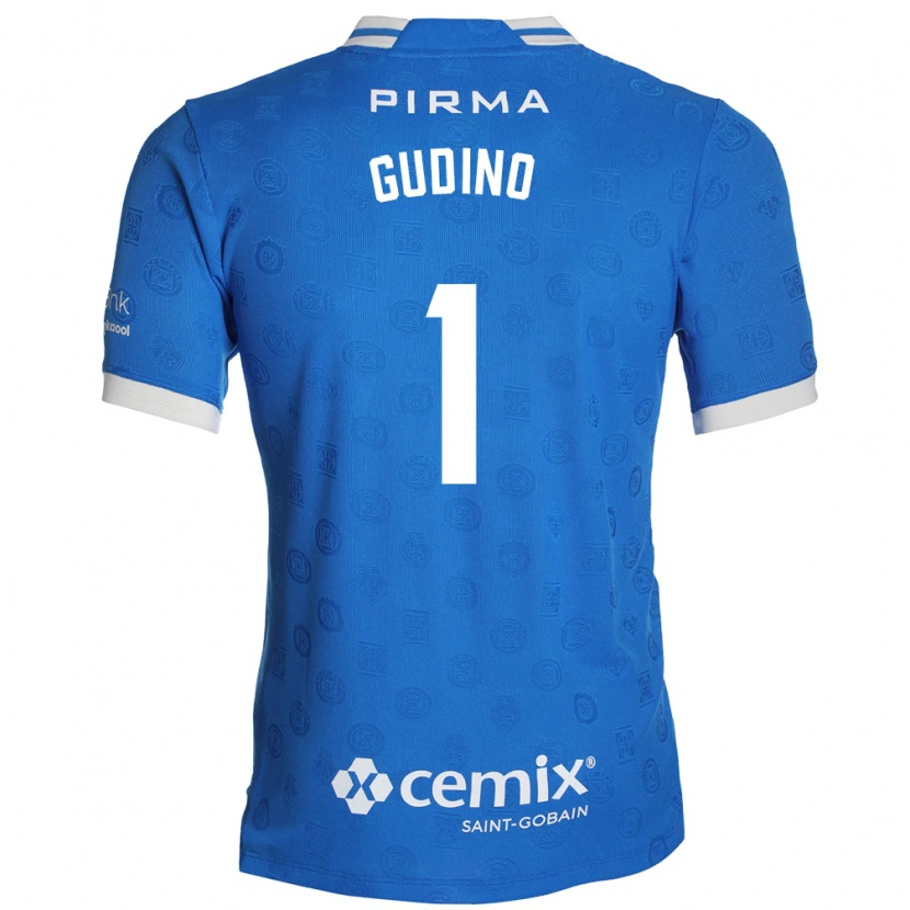 Danxen Kinder Andrés Gudiño #1 Blau Weiß Rot Heimtrikot Trikot 2026/27 T-Shirt