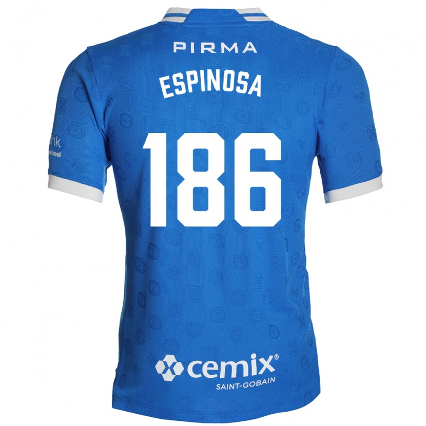 Danxen Kinder Brandón Espinosa #186 Blau Weiß Rot Heimtrikot Trikot 2026/27 T-Shirt