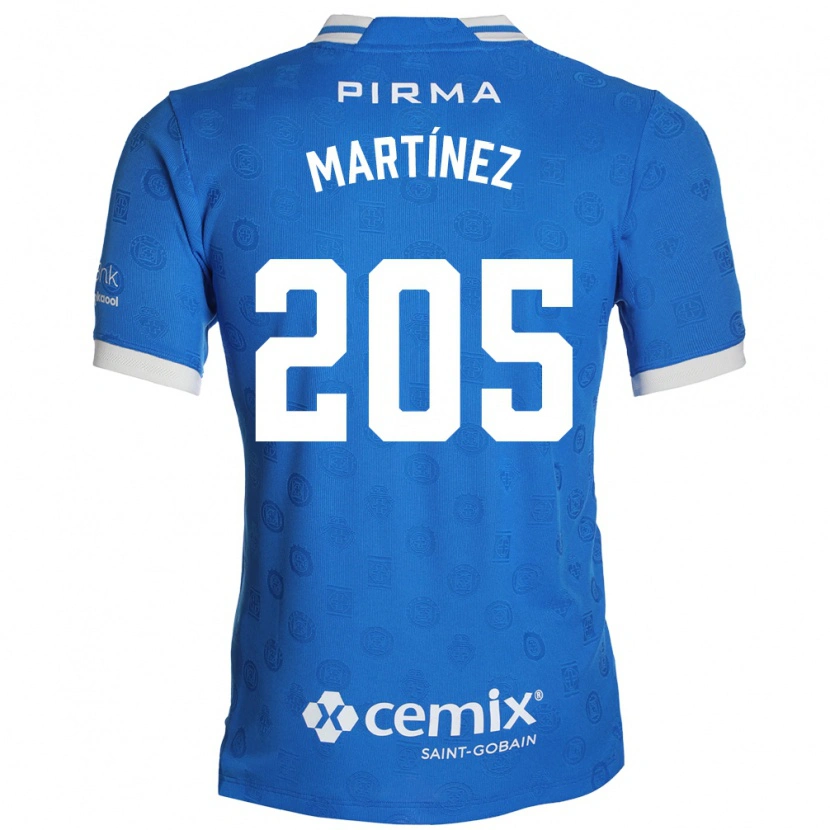 Danxen Kinder César Martínez #205 Blau Weiß Rot Heimtrikot Trikot 2026/27 T-Shirt