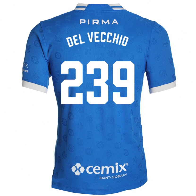 Danxen Kinder Michael Del Vecchio #239 Blau Weiß Rot Heimtrikot Trikot 2026/27 T-Shirt