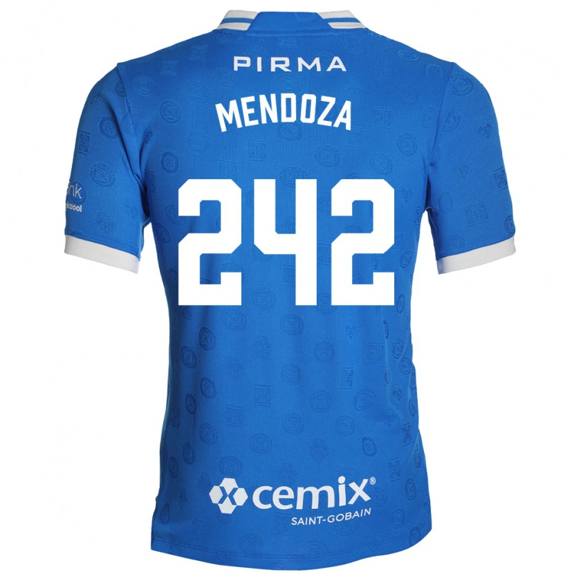 Danxen Kinder Giovani Mendoza #242 Blau Weiß Rot Heimtrikot Trikot 2026/27 T-Shirt