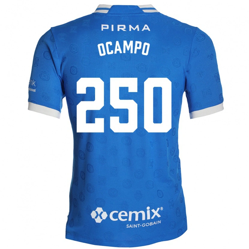 Danxen Kinder Diego Ocampo #250 Blau Weiß Rot Heimtrikot Trikot 2026/27 T-Shirt