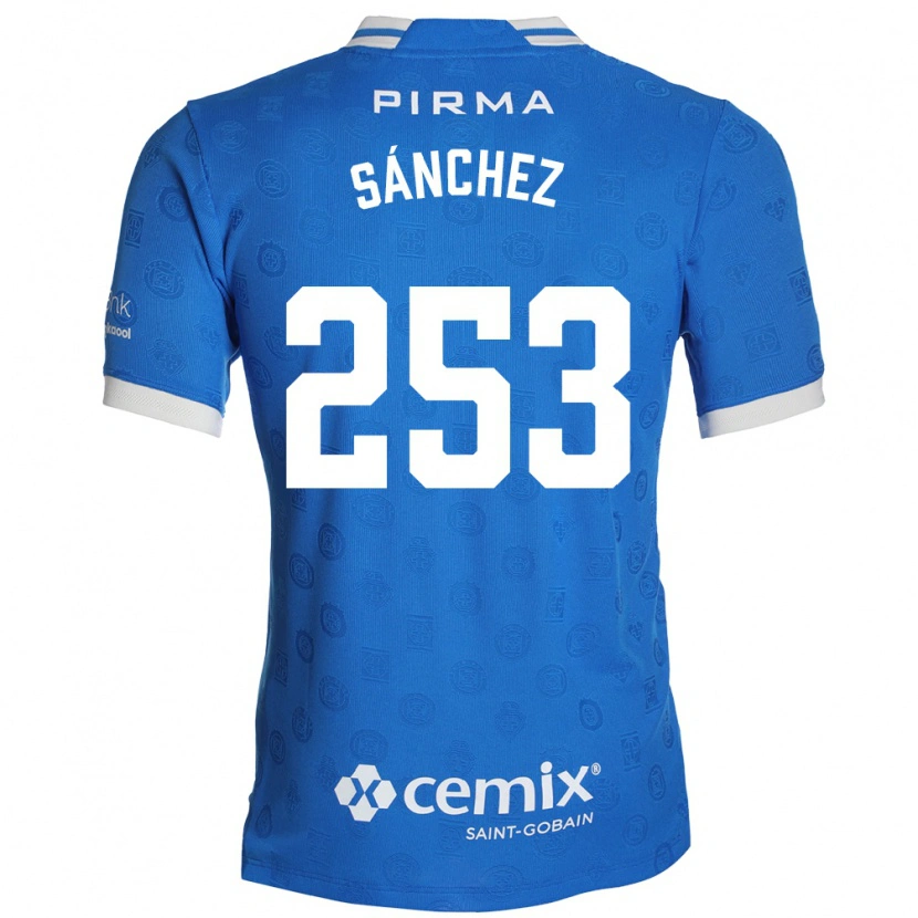 Danxen Kinder Pablo Sánchez #253 Blau Weiß Rot Heimtrikot Trikot 2026/27 T-Shirt