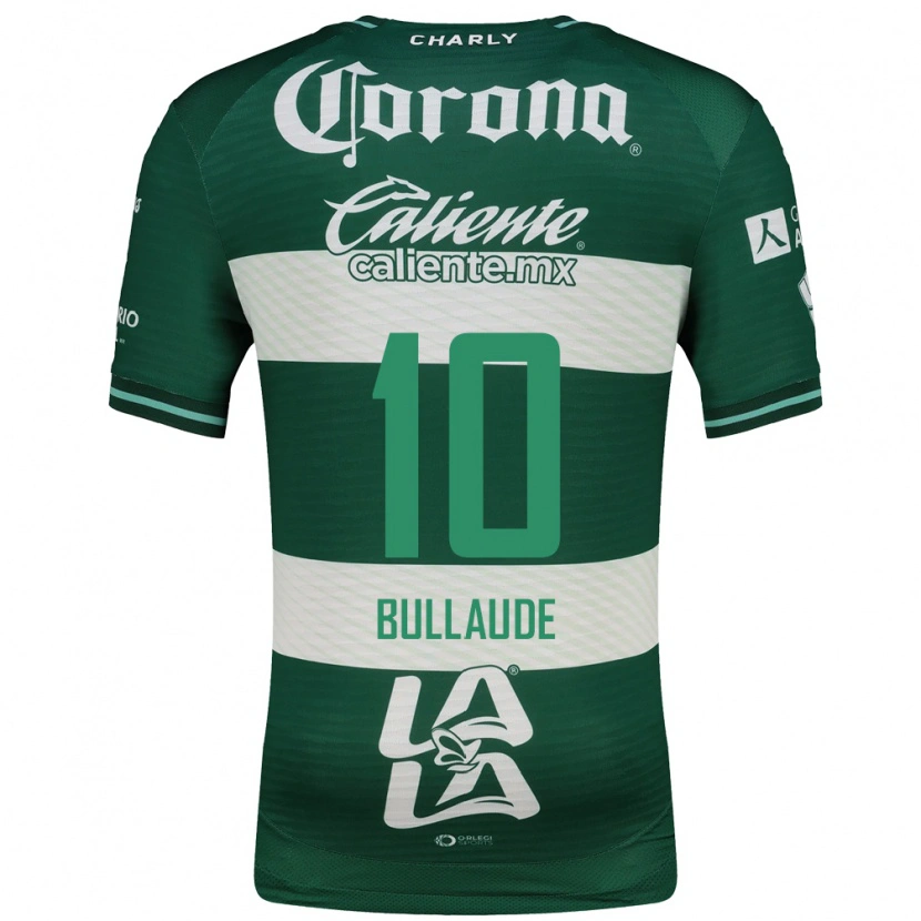 Danxen Kinder Ezequiel Bullaude #10 Grün Weiß Heimtrikot Trikot 2026/27 T-Shirt